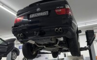 FOX Endschalldämpfer 2x80 Typ 25 - BMW X5 E53