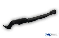 FOX Final Silencer and Front Silencer 140x90 Typ 44 with rear insert matt - Subaru Outback BT