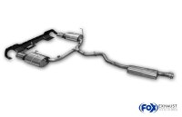FOX Final Silencer and Front Silencer 140x90 Typ 44 with...