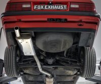 FOX Final Silencer 1x80 Typ 24 - BMW E30 316i/318i Limousine/ Cabrio
