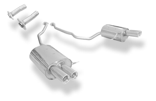 FOX Final Silencer incl. Diesel adapter 2x76 Typ 13 - BMW X5 E53