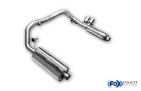 FOX Exhaust System ab Kat 2x106x 71 Typ 32 - Mercedes...