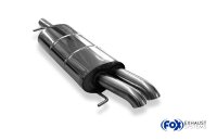 FOX Endschalldämpfer 2x63 Typ 28 - VW Passat 3B/ 3BG