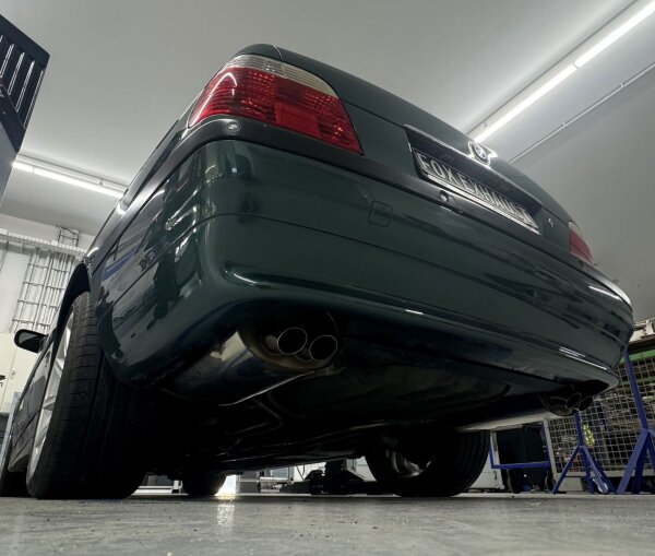 FOX Endschalldämpfer 2x63 Typ 28 - BMW E38 730i/ 735i/ 740i