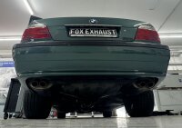 FOX Endschalldämpfer 2x63 Typ 28 - BMW E38 730i/...
