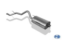 FOX Final Silencer Tailpipe - Mitsubishi L200 K60T (Models with Catalyst)