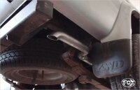 FOX Final Silencer Tailpipe - Mitsubishi L200 K60T (Models with Catalyst)