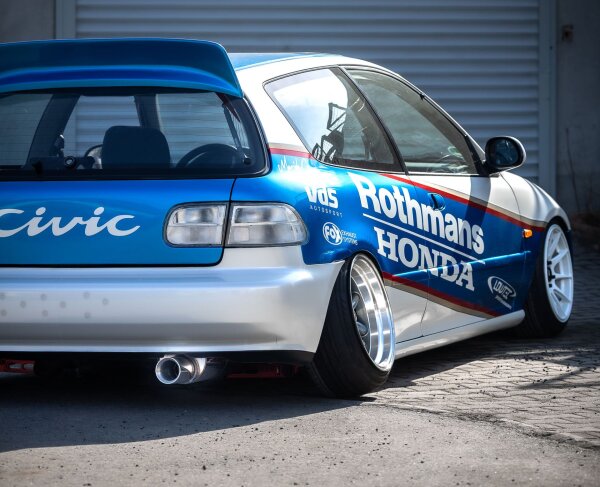 FOX Final Silencer 1x90 Typ 24 - Honda Civic 5 EG2/ EG3