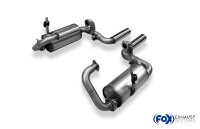 FOX Final Silencer 2x70 Typ 12 central - VW Beetle