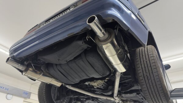 FOX Final Silencer 1x80 Typ 12 - Mazda RX7 FC