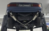 FOX Final Silencer 1x80 Typ 12 - Mazda RX7 FC