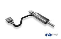 FOX Endschalldämpfer 2x80 Typ 24 - VW Passat 3B/ 3BG