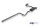 FOX Half system from catalytic converter with Front Silencer Replacement Pipe 2x80 Typ 24 - VW Passat 3B/ 3BG