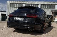 FOX Endschalldämpfer zweiflutig 2x90 Typ 16 - Audi A6 4G