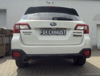 FOX Final Silencer 1x90 Typ 25 - Subaru Outback BS
