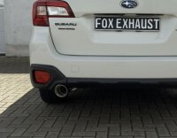 FOX Final Silencer 1x100 Typ 25 - Subaru Outback BS