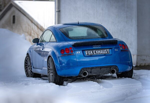 FOX Endschalldämpfer 1x114 Typ 25 - Audi TT 8N Quattro