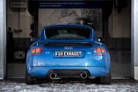 FOX Endschalldämpfer 1x114 Typ 25 - Audi TT 8N Quattro