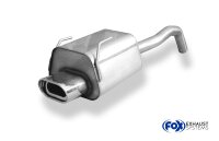 FOX Final Silencer 135x80 Typ 53 - Fiat 500/ 500C