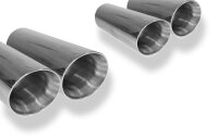 FOX Final Silencer twin flow 2x90 Typ 25 - Audi A6 4G