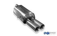 FOX Final Silencer 2x80 Typ 24 - Ford Galaxy WGR/ VW...
