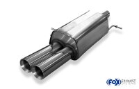 FOX Final Silencer 2x80 Typ 24 - Ford Galaxy WGR/ VW Sharan 7M