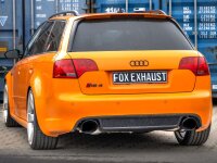 FOX Half system from catalytic converter 160x130 oval...