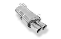 FOX Final Silencer Ø2x63,5mm 2x76 Typ 25 - BMW E34...