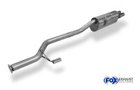FOX Final Silencer 2x63 Typ 12 - BMW E28 520i (Models w/o...