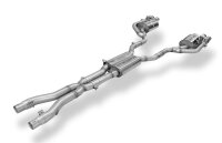 FOX Halbanlage ab Kat 2x80 Typ 24 inkl. Unterdruckabgasklappen - Audi RS4 B7