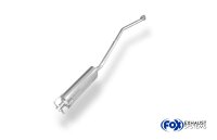 FOX Front Silencer - Honda Civic VII