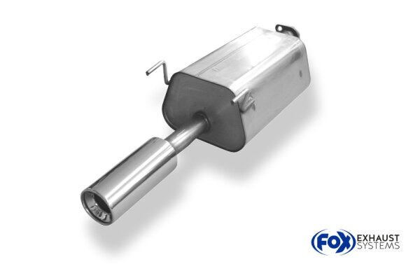 FOX Final Silencer 1x90 Typ 13 - Honda Civic VII Coupe