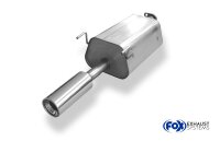 FOX Final Silencer 1x90 Typ 13 - Honda Civic VII Coupe
