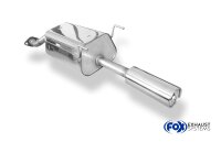 FOX Final Silencer 1x90 Typ 13 - Honda Civic VII Coupe