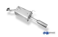 FOX Final Silencer 1x90 Typ 13 - Honda Civic VII Coupe