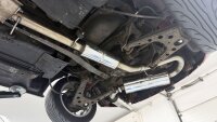 FOX Exhaust System JDM Look 1x90mm Typ 10 - Mazda MX5 NA