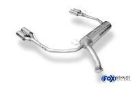FOX Endschalldämpfer 2x90 Typ 12 - Honda Civic IX Hatchback