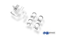 FOX Endschalldämpfer 2x90 Typ 12 - Honda Civic IX Hatchback