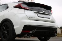 FOX Endschalldämpfer 2x90 Typ 12 - Honda Civic IX Hatchback