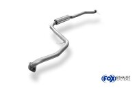 FOX Front Silencer - Honda Civic IX Type-R