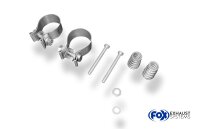 FOX Final Silencer 2x90 Typ 25 black - Honda Civic IX Type-R