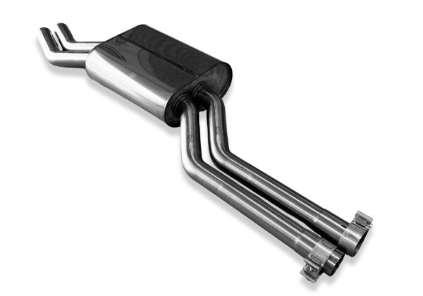 FOX Central Silencer - Mercedes W123/S123 4-/6-Cylinder