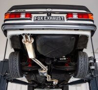 FOX Komplettanlage 2x50 Typ 12 - Mercedes W123/S123 6-Zylinder