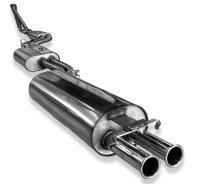 FOX Half system from catalytic converter 2x50 Typ 12R -...