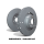 EBC Front Brake Disc Set Premium Disc - Bedford/ Opel/ Vauxhall Models