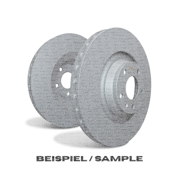 EBC Rear Brake Disc Set Premium Disc - Renault/ Dacia Models