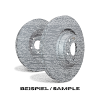 EBC Bremsscheiben Set Premium Disc hinten - Volvo Modelle