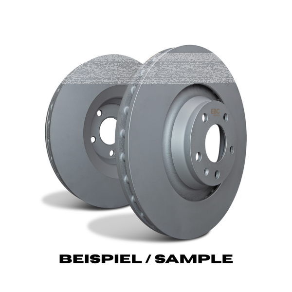 EBC Rear Brake Disc Set Premium Disc - Renault/ Dacia Models