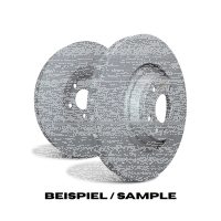 EBC Rear Brake Disc Set Premium Disc - Renault/ Dacia Models