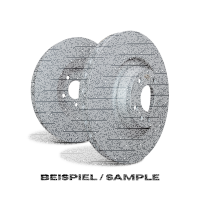 EBC Rear Brake Disc Set Premium Disc - Renault Models